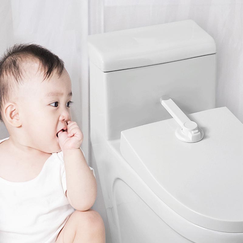 Baby Products You Need - Baby Toilet Lock com adesivo de