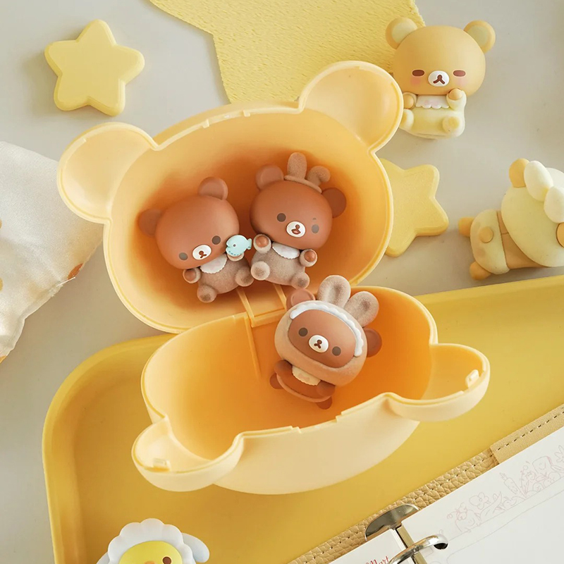 Baby Products Kit Set - Figura Miniatura Colecionável Genuína Rilakkuma Nuo