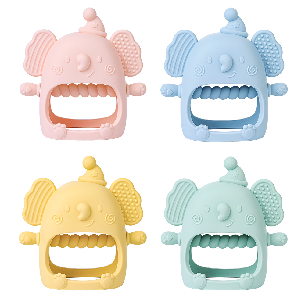 Baby Products You Need - 1pc silicone mordedor brinquedos do bebê