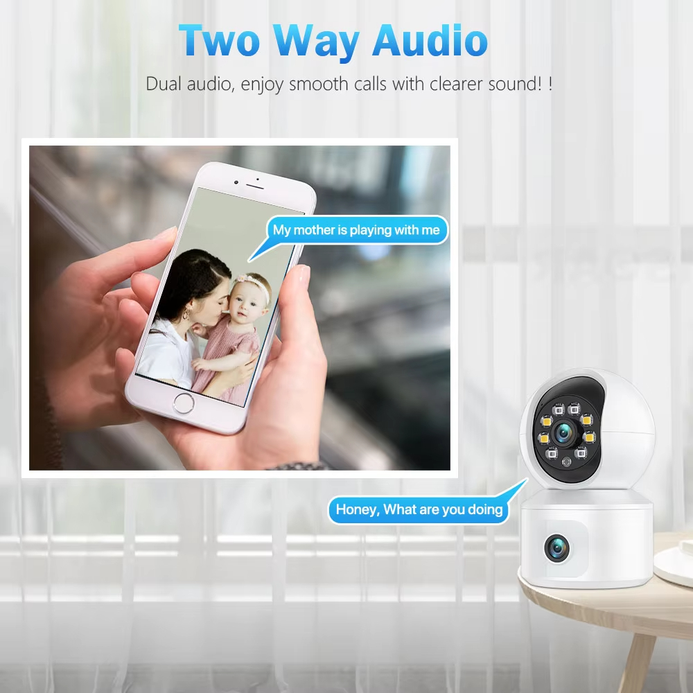 Câmera IP WiFi ICSEE 6MP com L - Baby Products Video avaliação e preço