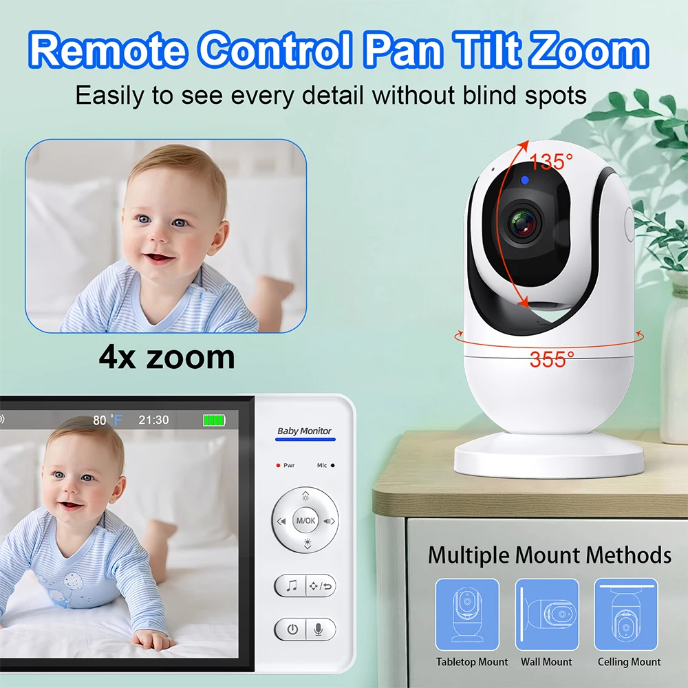 Nenhum wi fi 7 Polegada monito - Baby Products Video avaliação e preço