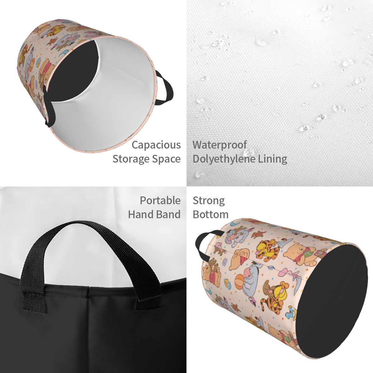 Cesto de lavanderia personaliz - Baby Products Hamper avaliação e preço