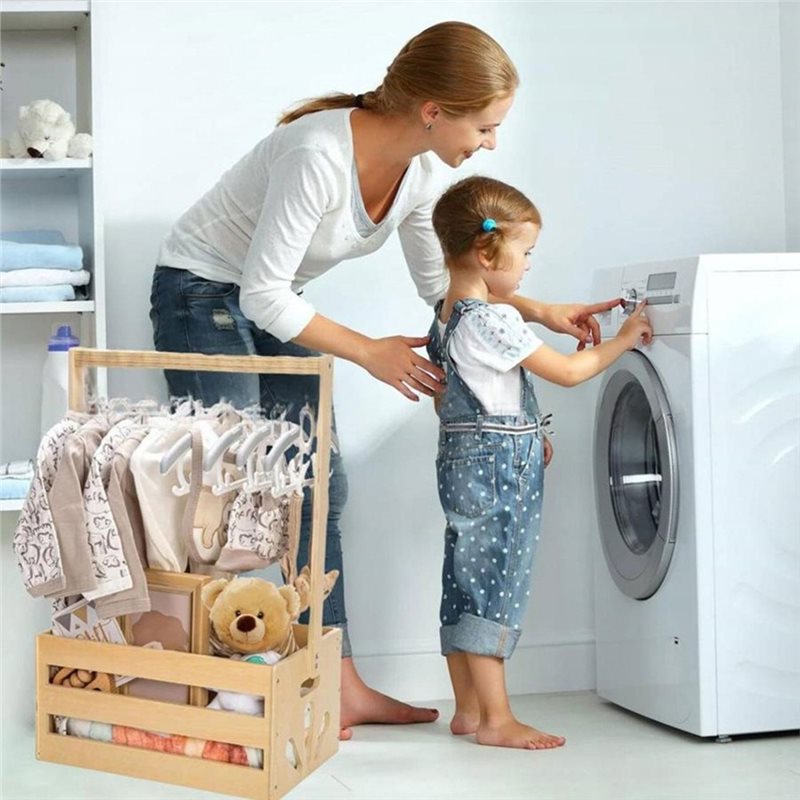 Cesta de Presentes de Madeira  - Baby Products Hamper avaliação e preço