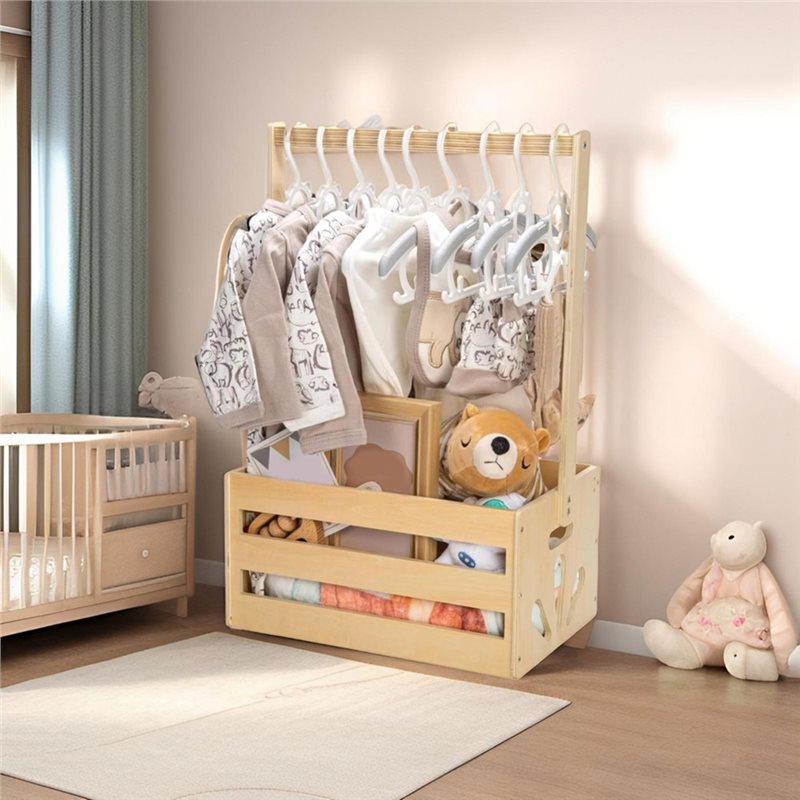 Cesta de Presentes de Madeira  - Baby Products Hamper avaliação e preço
