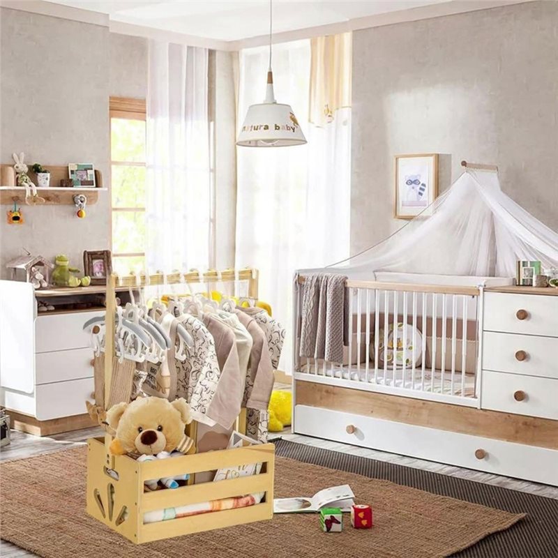 Cesta de Presentes de Madeira  - Baby Products Hamper avaliação e preço