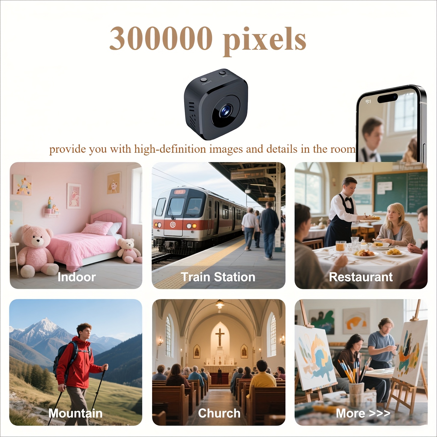 1080p hd mini câmera wi-fi seg - Baby Products Video avaliação e preço