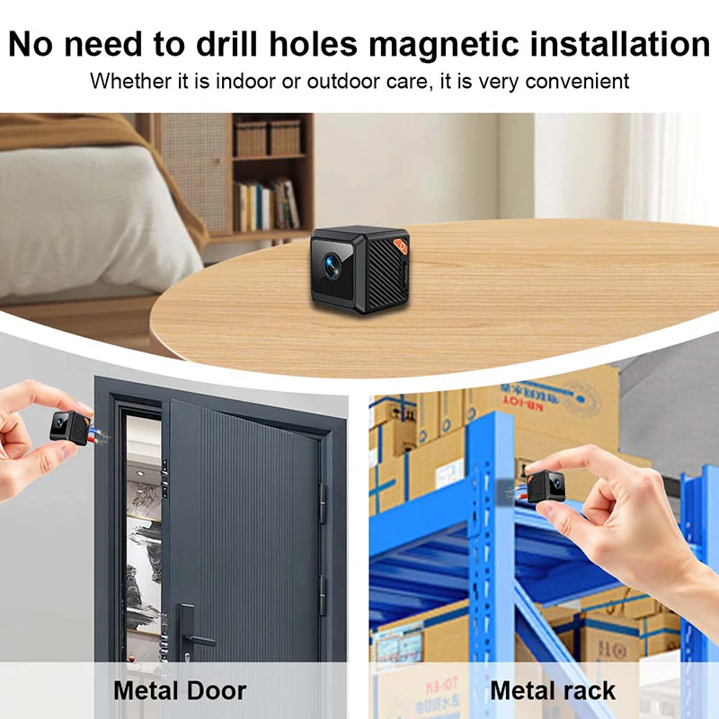Mini Câmera Magnética Forte 4K - Baby Products Video avaliação e preço